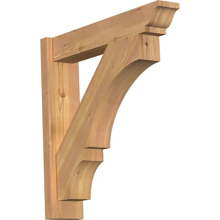 Ekena Millwork Balboa Smooth Traditional Outlooker, Western Red Cedar, 5 1/2"W x 26"D x 26"H OUT06X26X26BOA01SWR